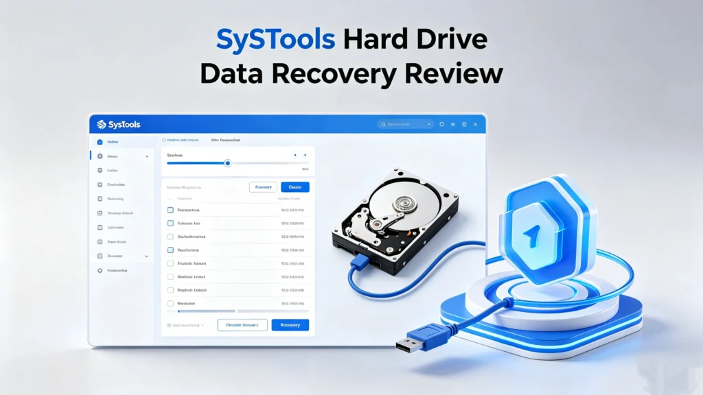 SysTools Hard Drive Data Recovery Review