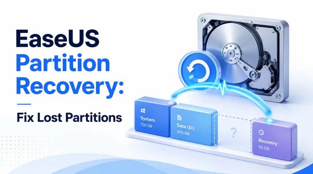 EaseUS Partition Recovery: repara particiones perdidas