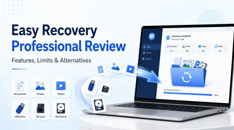 Reseña de Easy Recovery Professional