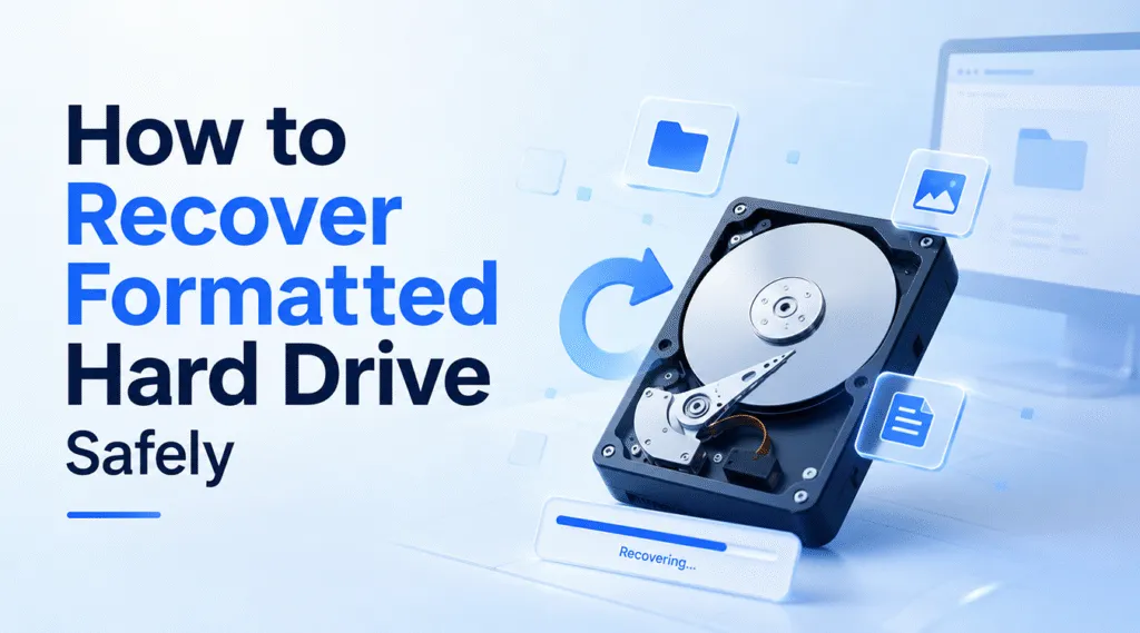 How to Recover Formatted Hard Drive Safely