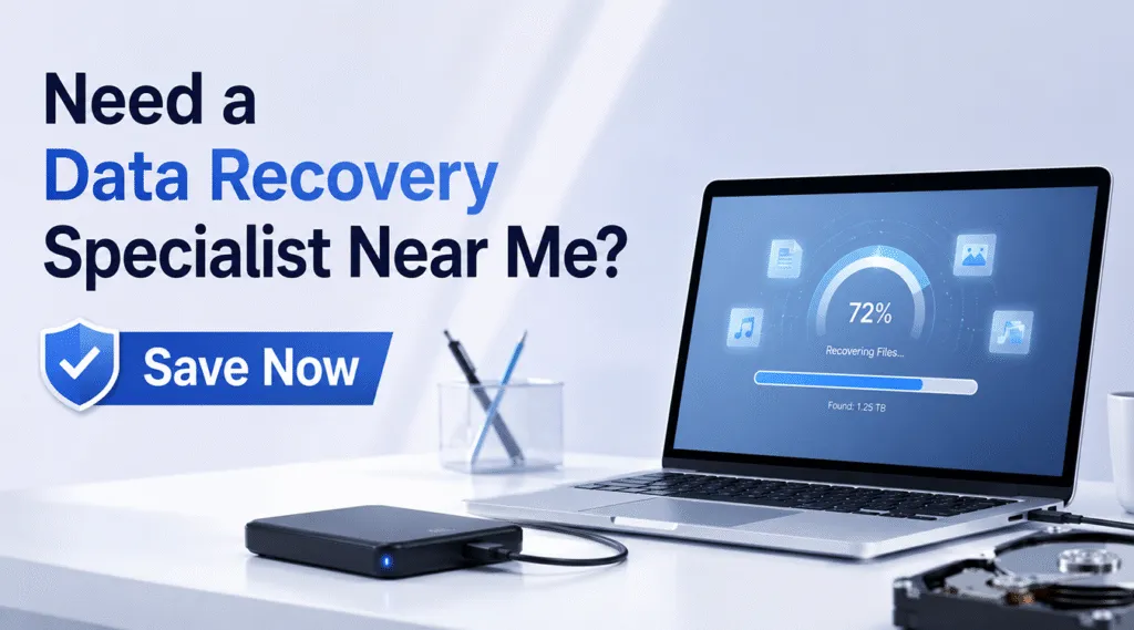 Need a Data Recovery Specialist Near Me Save Now
