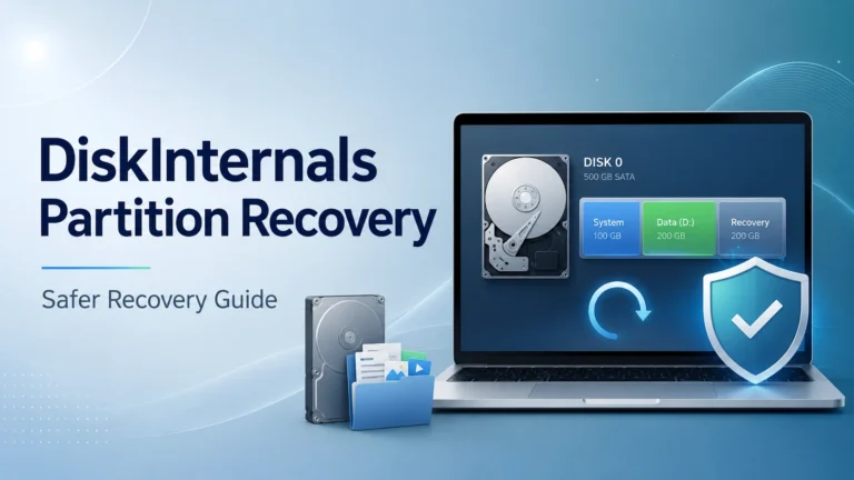 DiskInternals Partition Recovery: guía para un uso más seguro
