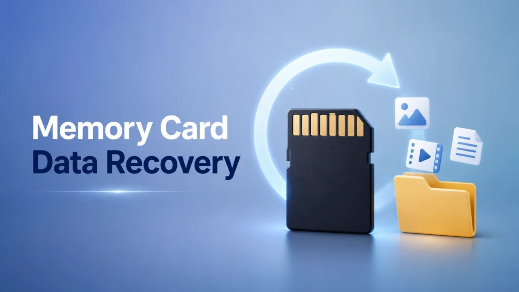 Learn how to recover deleted, formatted, or corrupted memory card files