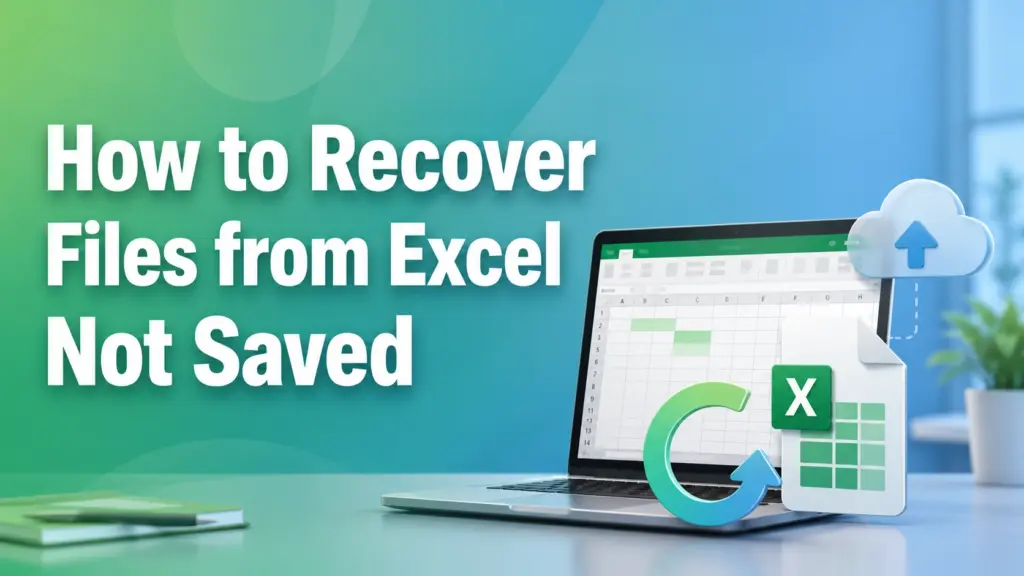 Learn how to recover files from Excel not saved with AutoRecover