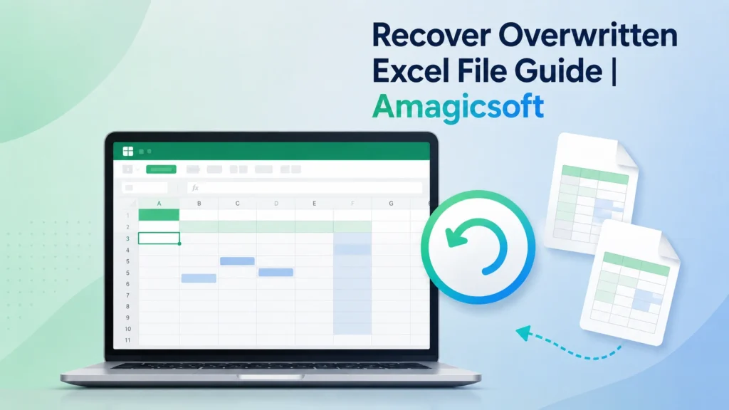 了解如何還原被覆寫的 Excel 檔案版本