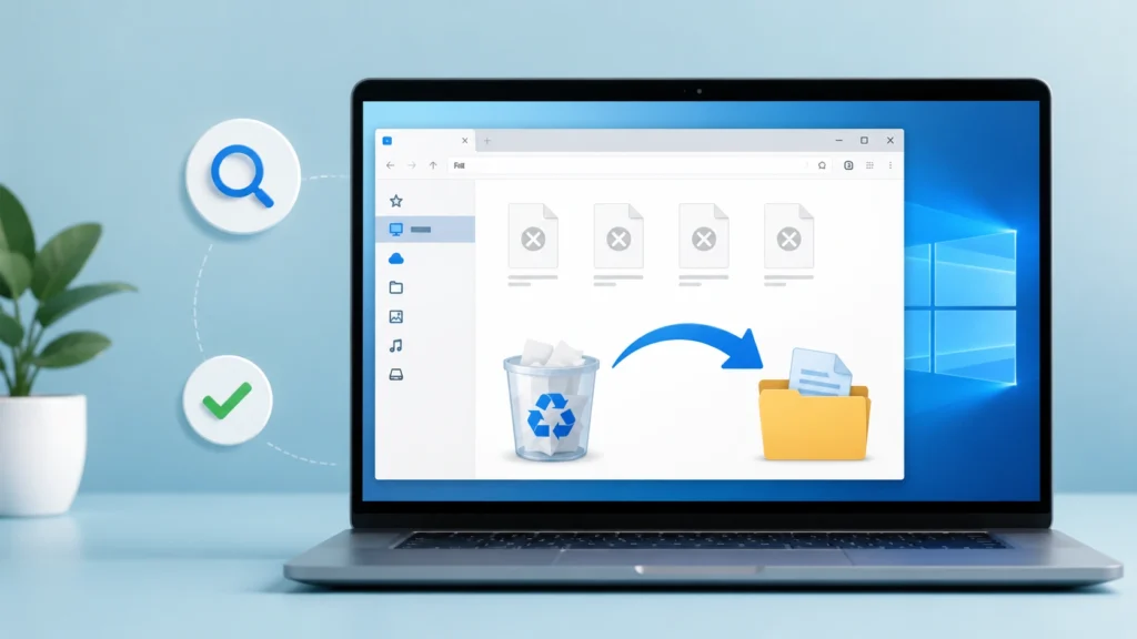 Learn how to recover recently deleted files Windows 10