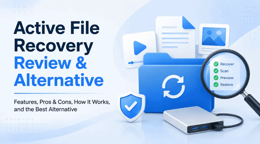 Active File Recovery Review & Alternative