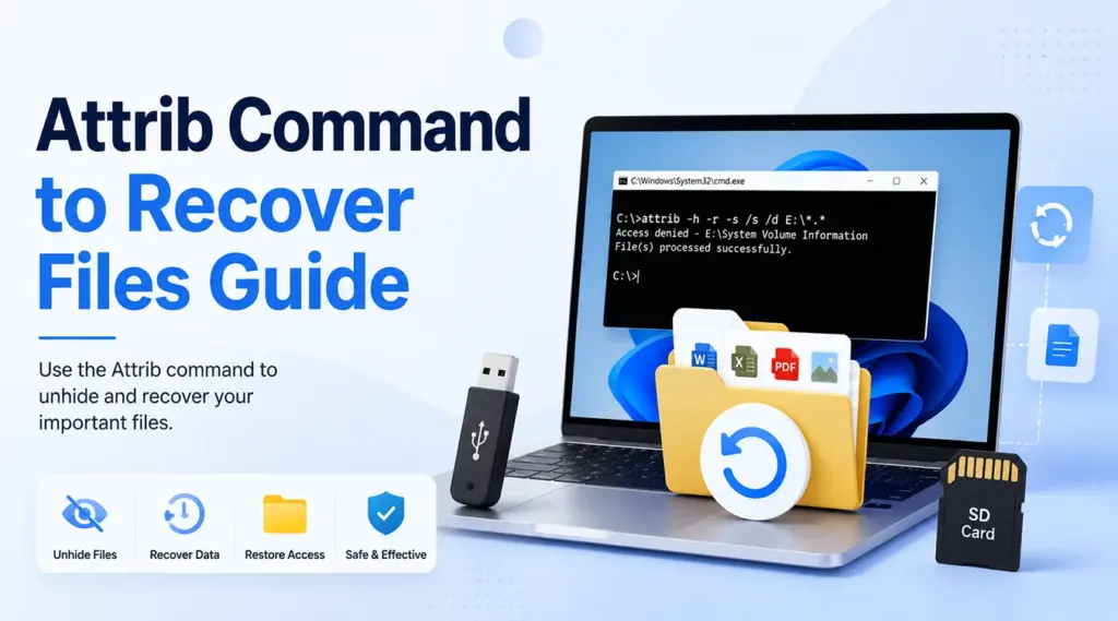 Attrib Command to Recover Files Guide