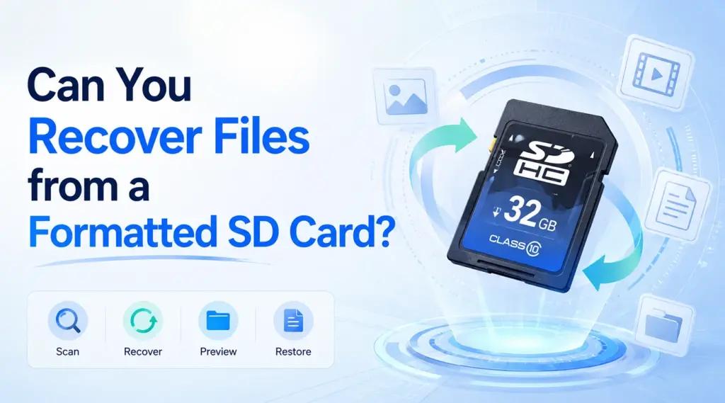 Can You Recover Files from a Formatted SD Card