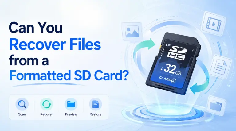 È possibile recuperare i file da una scheda SD formattata?