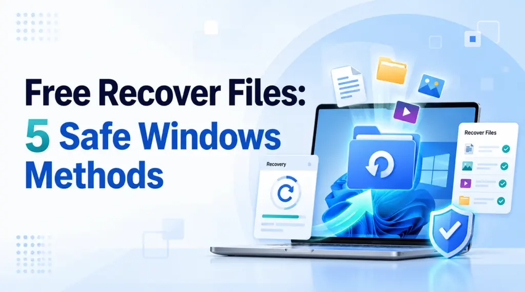 Free Recover Files 5 Safe Windows Methods
