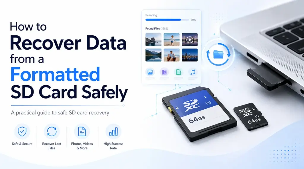 How to Recover Data from a Formatted SD Card Safely