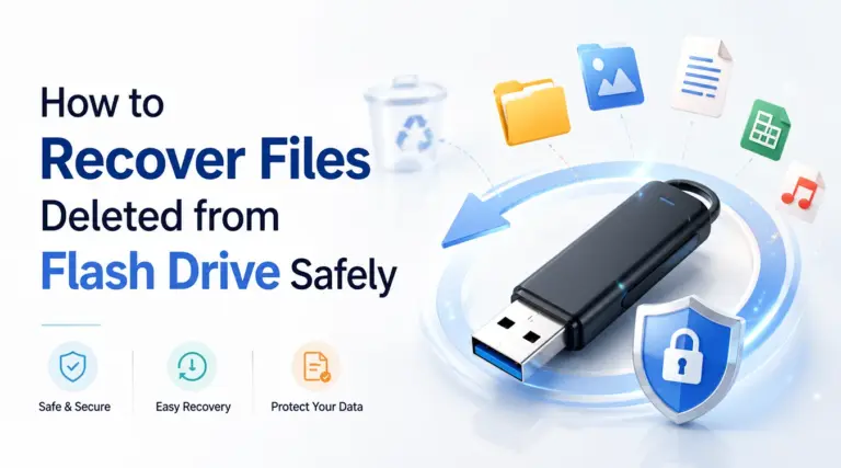 Come recuperare in modo sicuro i file cancellati da una chiavetta USB