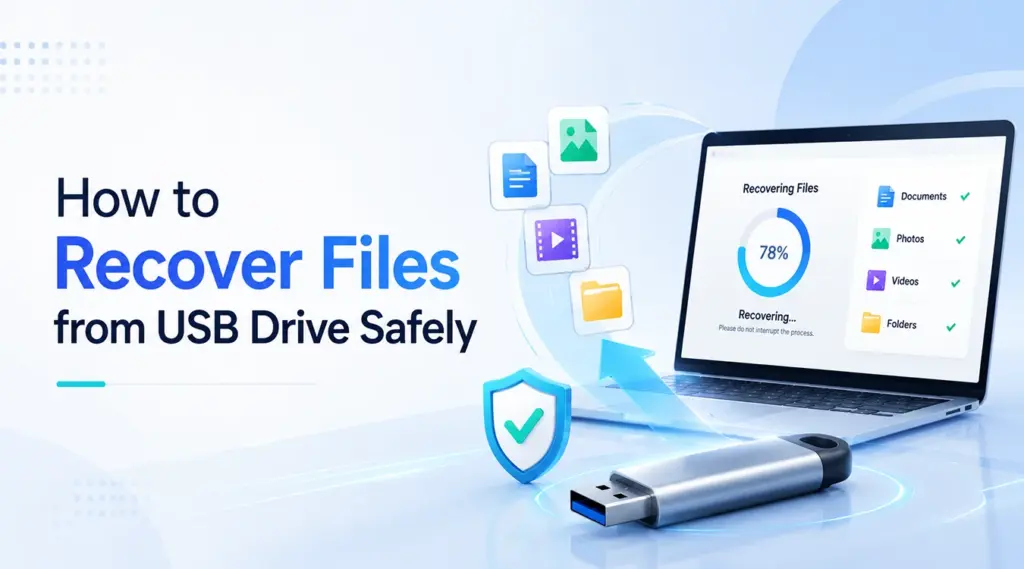 Cómo recuperar archivos de una memoria USB de forma segura