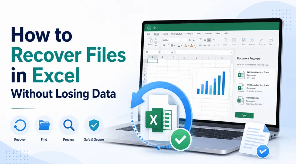How to Recover Files in Excel Without Losing Data