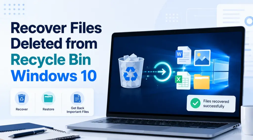 Recover Files Deleted from Recycle Bin Windows 10