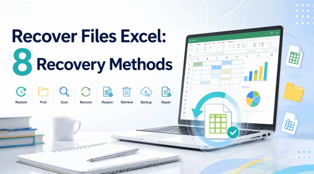 Recuperar archivos de Excel: 8 métodos de recuperación