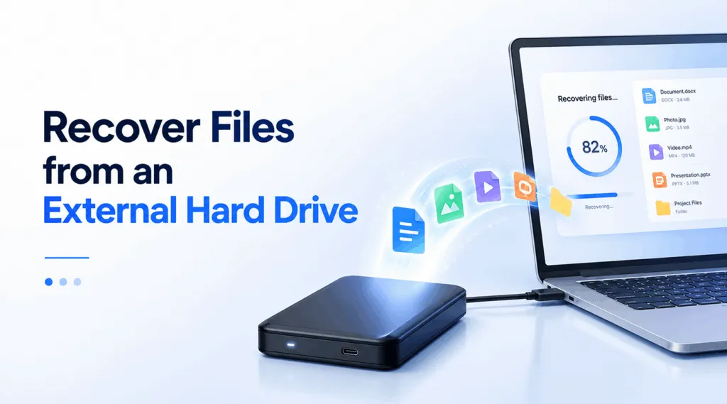 Recuperar archivos de un disco duro externo