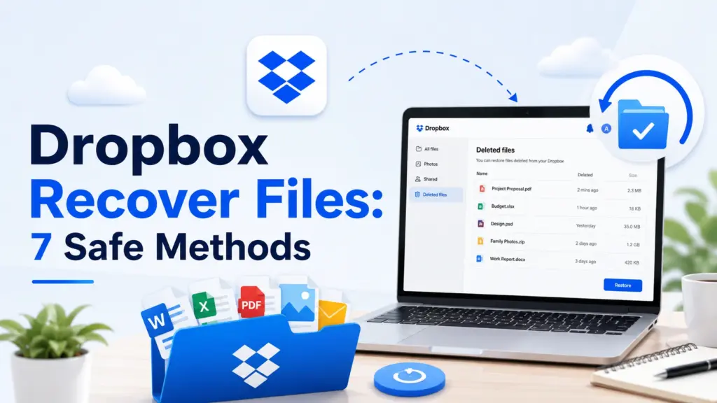 La mejor solución para recuperar archivos de Dropbox