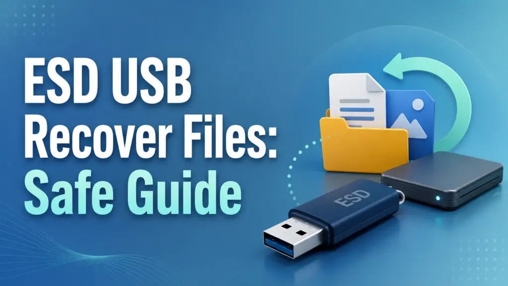 ESD USB: recupera archivos de forma segura
