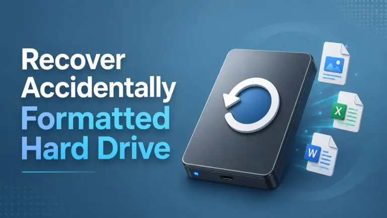 Recover Accidentally Formatted Hard Drive Guide