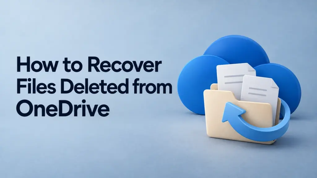How to Recover Files Deleted from OneDrive