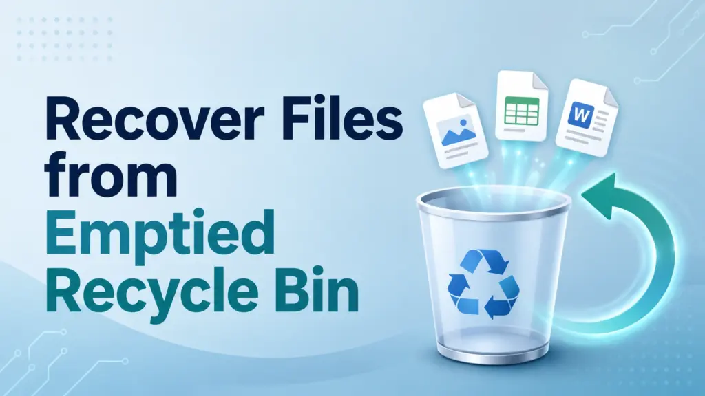 Recuperar archivos de la Papelera de reciclaje vacía con Magic Data Recovery
