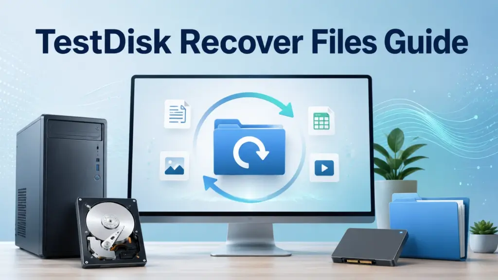 Learn how TestDisk recover files works