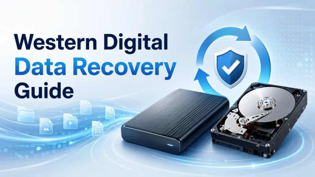 Learn Western Digital data recovery steps