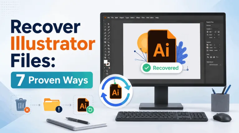 Come recuperare i file di Illustrator: 7 metodi collaudati