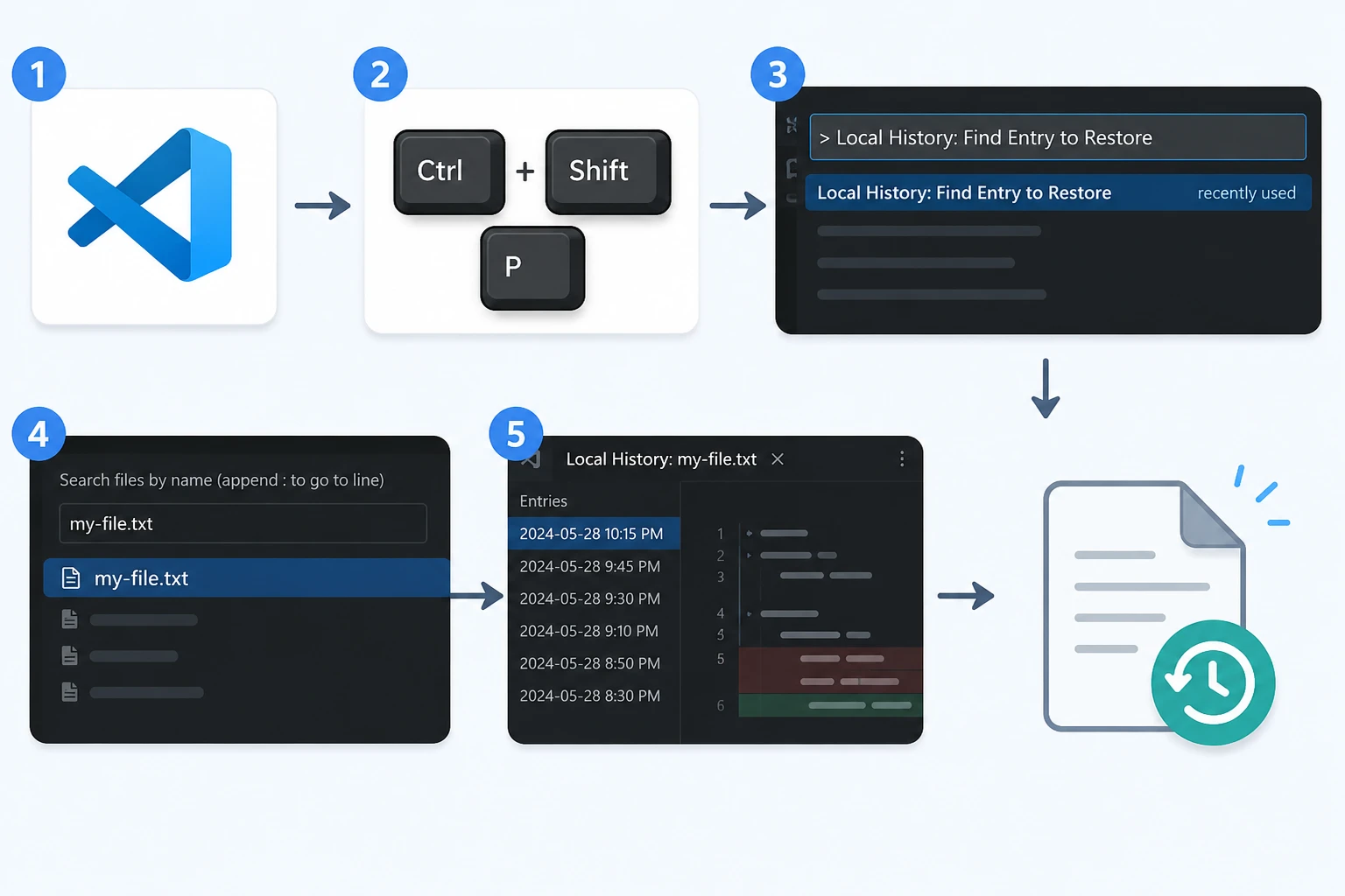 Restore-Deleted-VS-Code-Files-with-Local-History