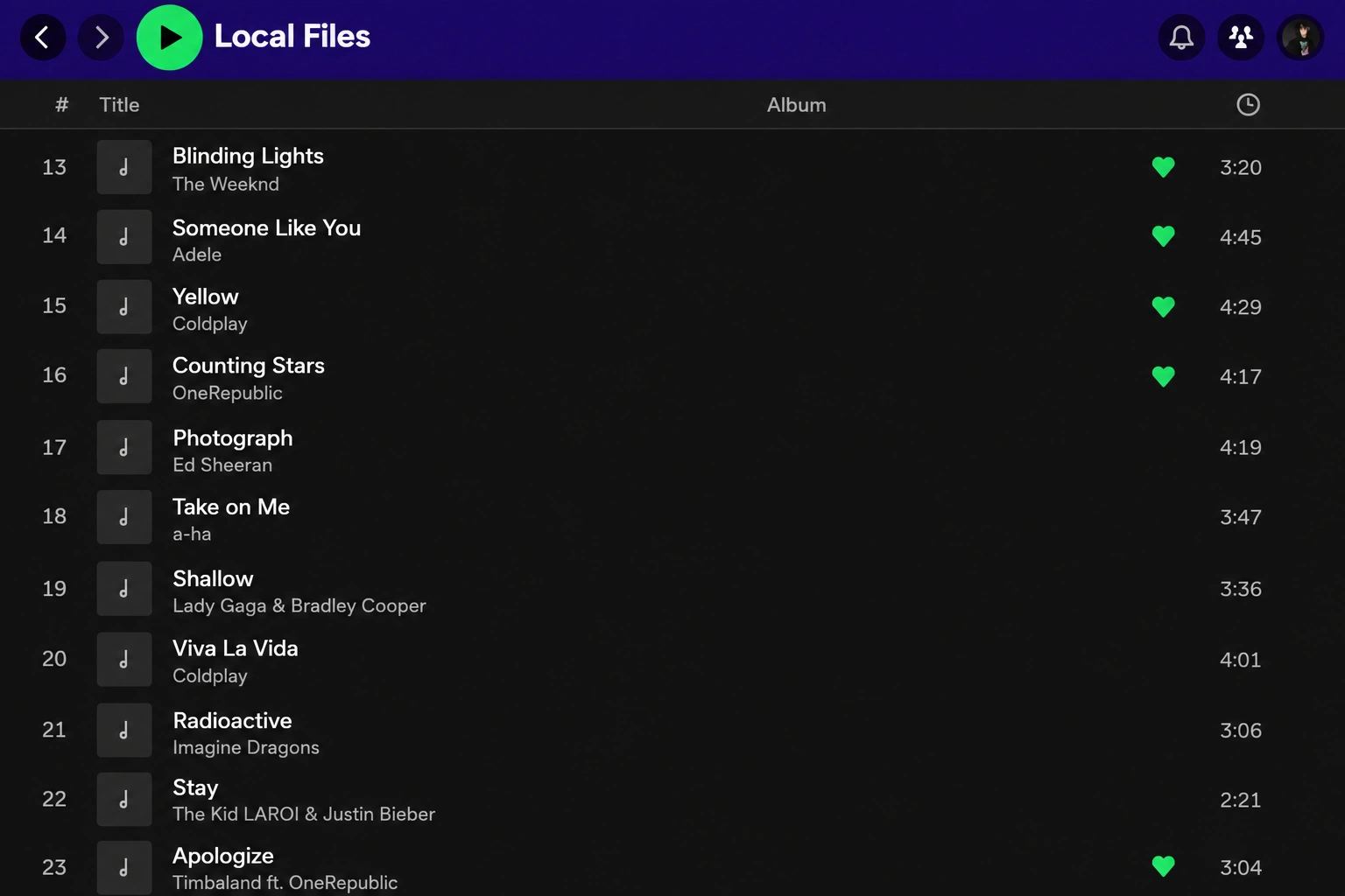 Turn On Local Files