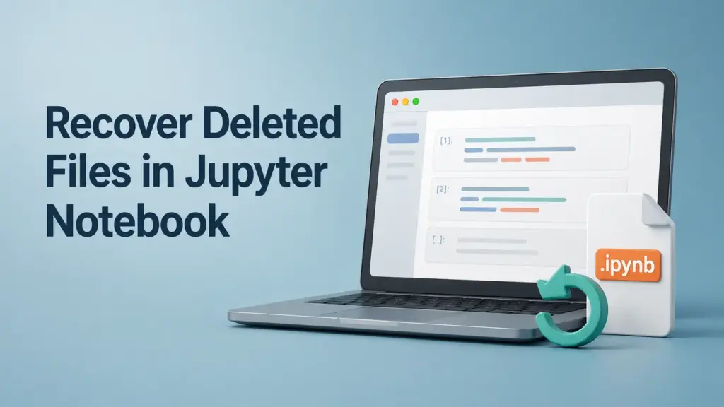 Learn how to recover deleted files in Jupyter Notebook