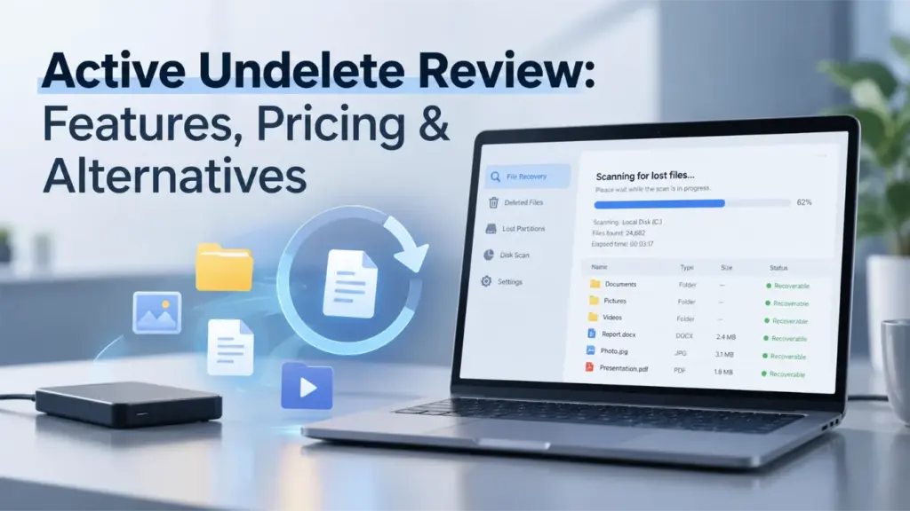 Active Undelete Review Features, Pricing & Alternatives
