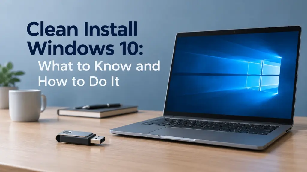 Clean Install Windows 10: Complete Guide | Amagicsoft