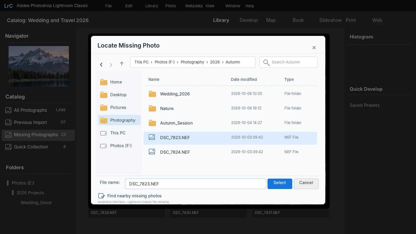 Lightroom-Classic-Locate-Missing-Photo-dialog-for-relinking-missing-original-image-files