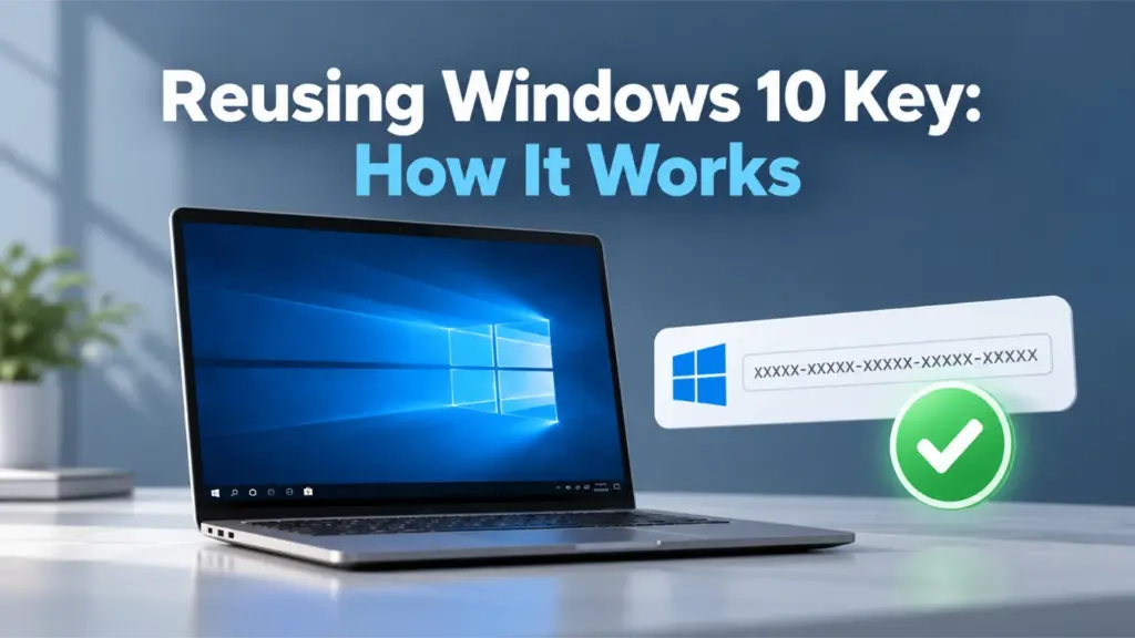 Reusing Windows 10 Key How It Works