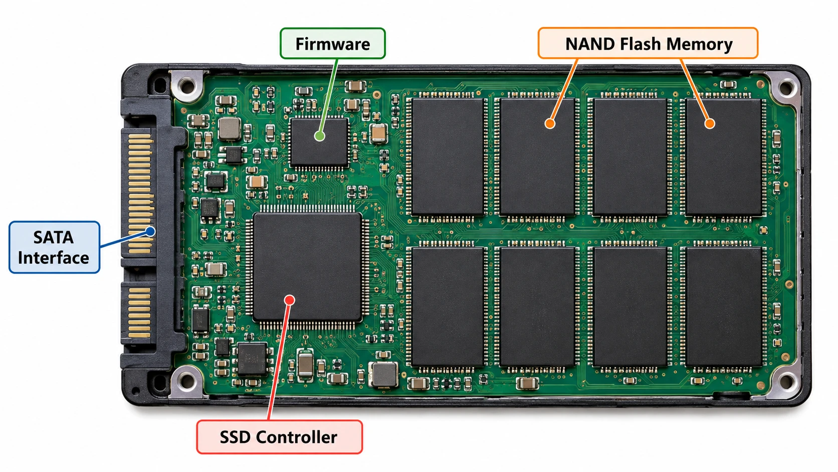 SSD-internal-architecture