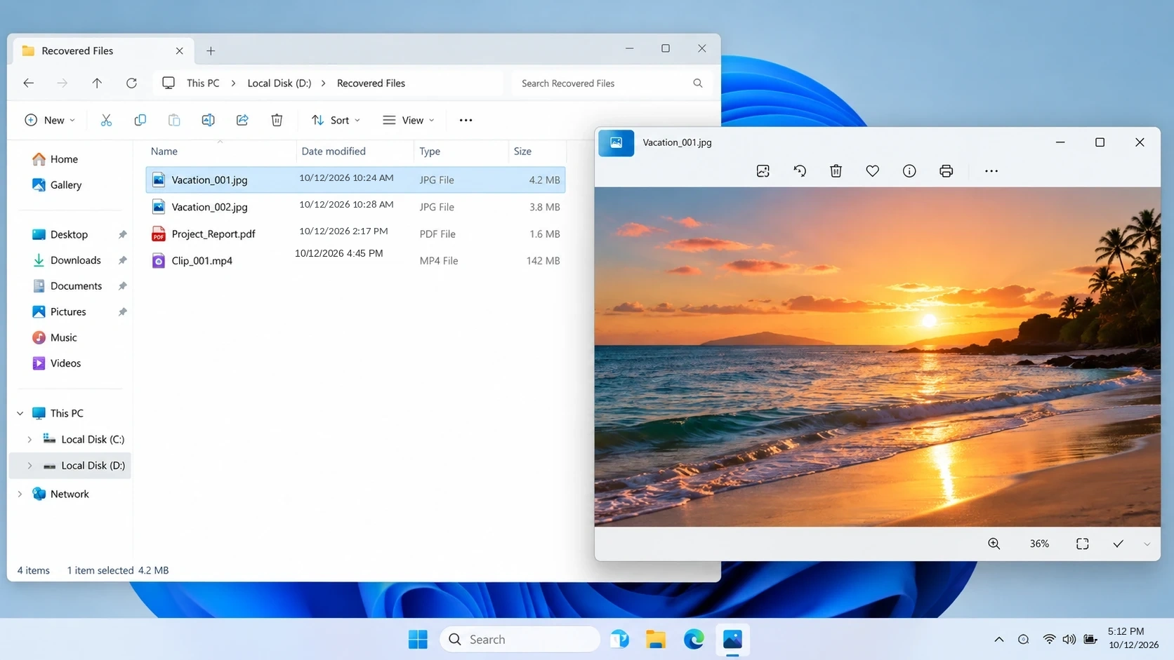 Verify-recovered-external-hard-drive-files-by-opening-photos-in-Windows-11