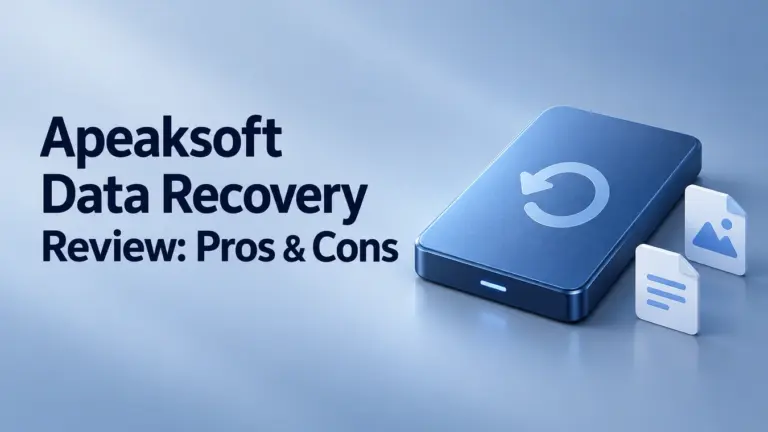 Apeaksoft Data Recovery Review: Features, Pricing, Pros and Cons